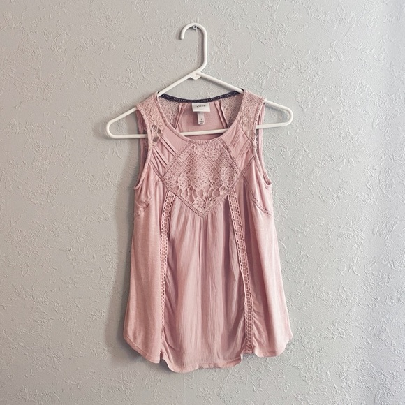 Knox Rose Tops Knox Rose Light Pink Tank Top Poshmark